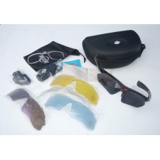 MOTORCYCLE (CYCLE TYPE) GOOGLES - WITH INTERCHANGEABLE GLASSES